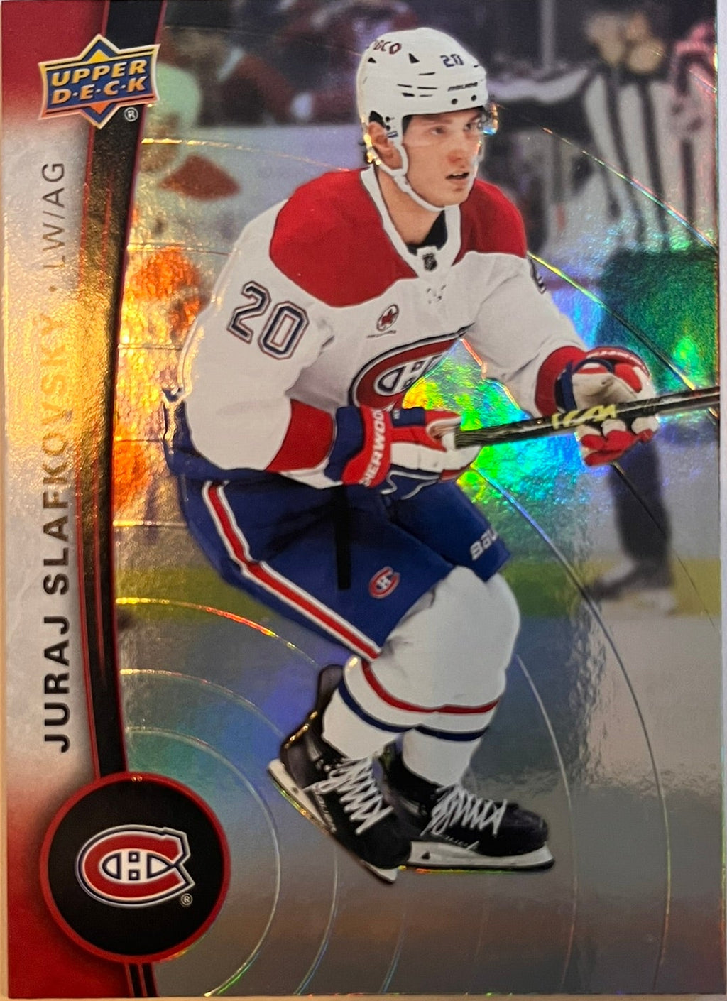 2025 - 2026 Tim Hortons Collector's Series Base #020 - Juraj Slafkovsky