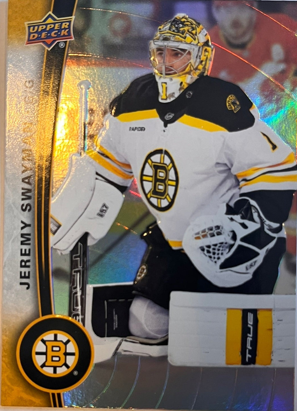 2025 - 2026 Tim Hortons Collector's Series Base #046 - Jeremy Swayman