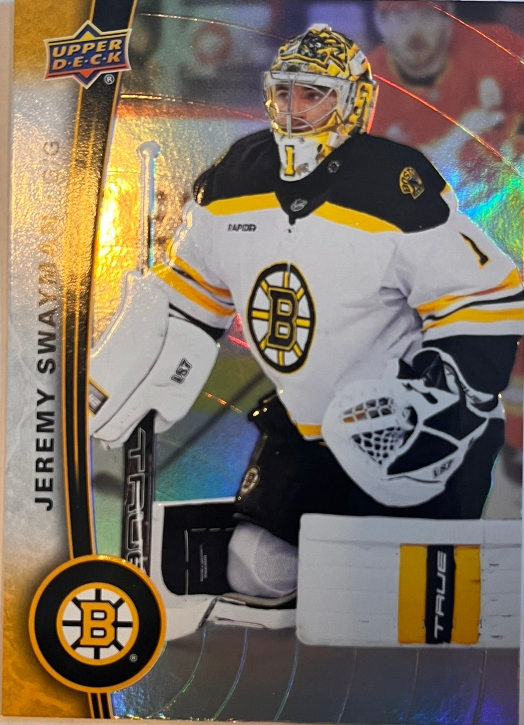 2025 - 2026 Tim Hortons Collector's Series Base #046 - Jeremy Swayman