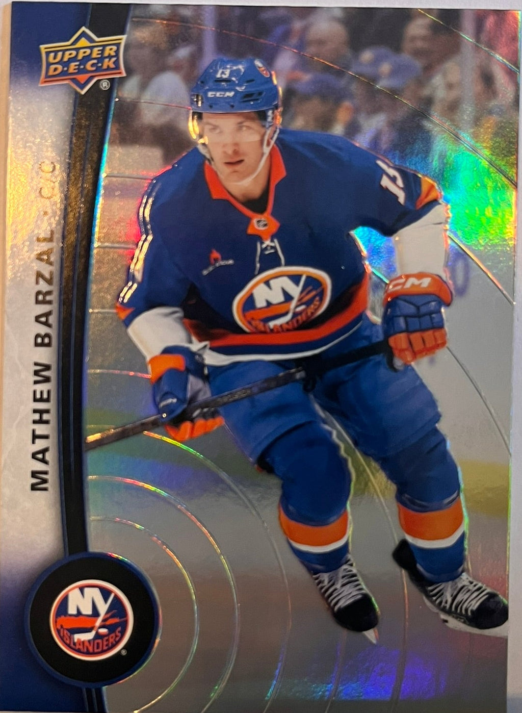 2025 - 2026 Tim Hortons Collector's Series Base #051 - Mathew Barzal