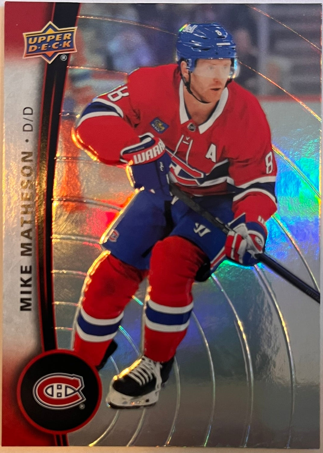 2025 - 2026 Tim Hortons Collector's Series Base #105 - Mike Matheson