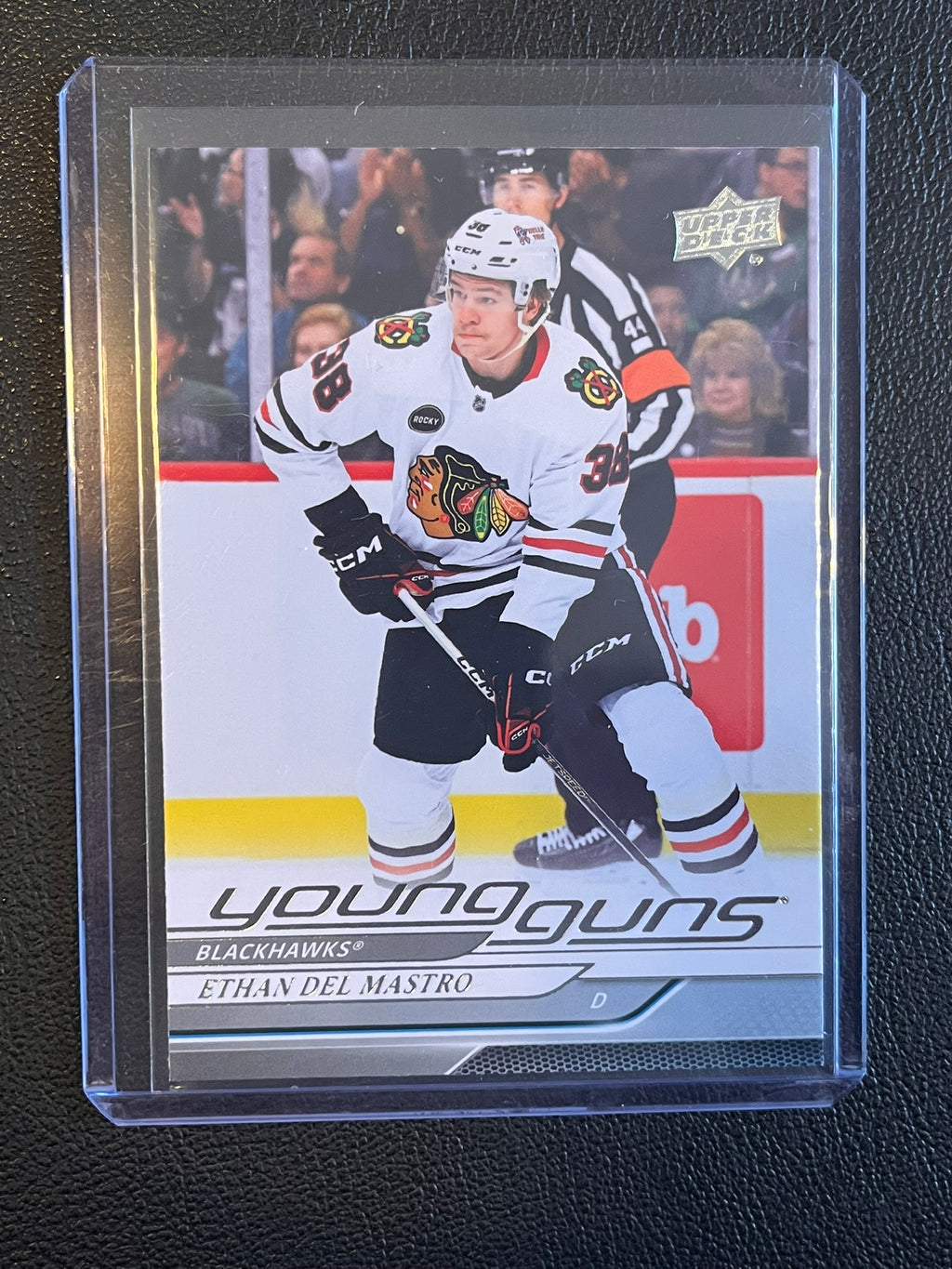 2024 - 2025 Upper Deck Series 1 - #221 Ethan Del Mastro Young Guns