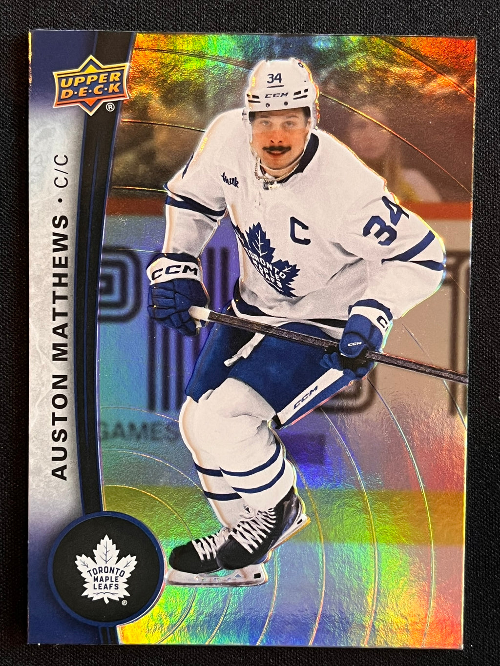 2025 - 2026 Tim Hortons Collector's Series Base #034 - Auston Matthews