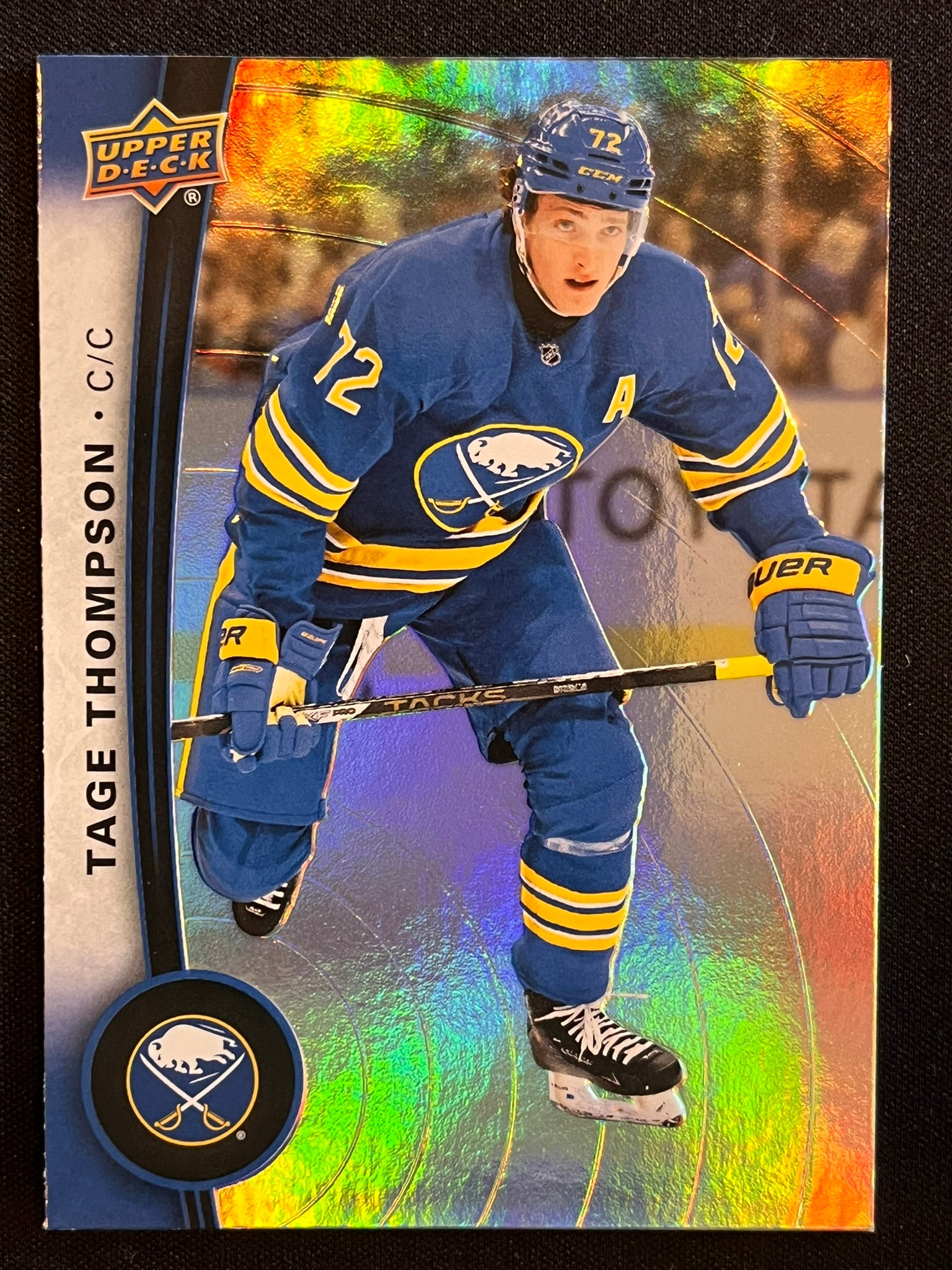 2025 - 2026 Tim Hortons Collector's Series Base #072 - Tage Thompson