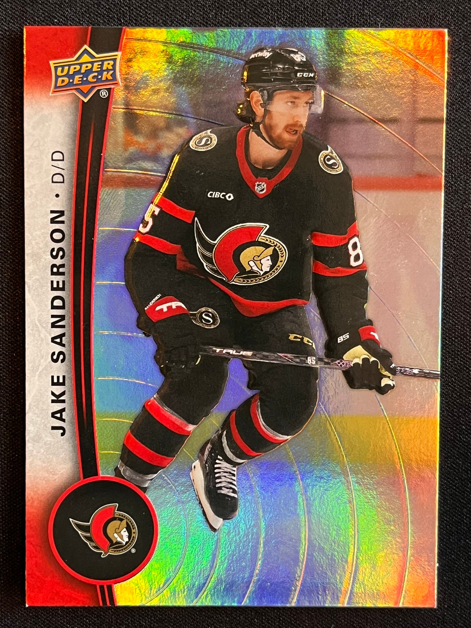 2025 - 2026 Tim Hortons Collector's Series Base #085 - Jake Sanderson