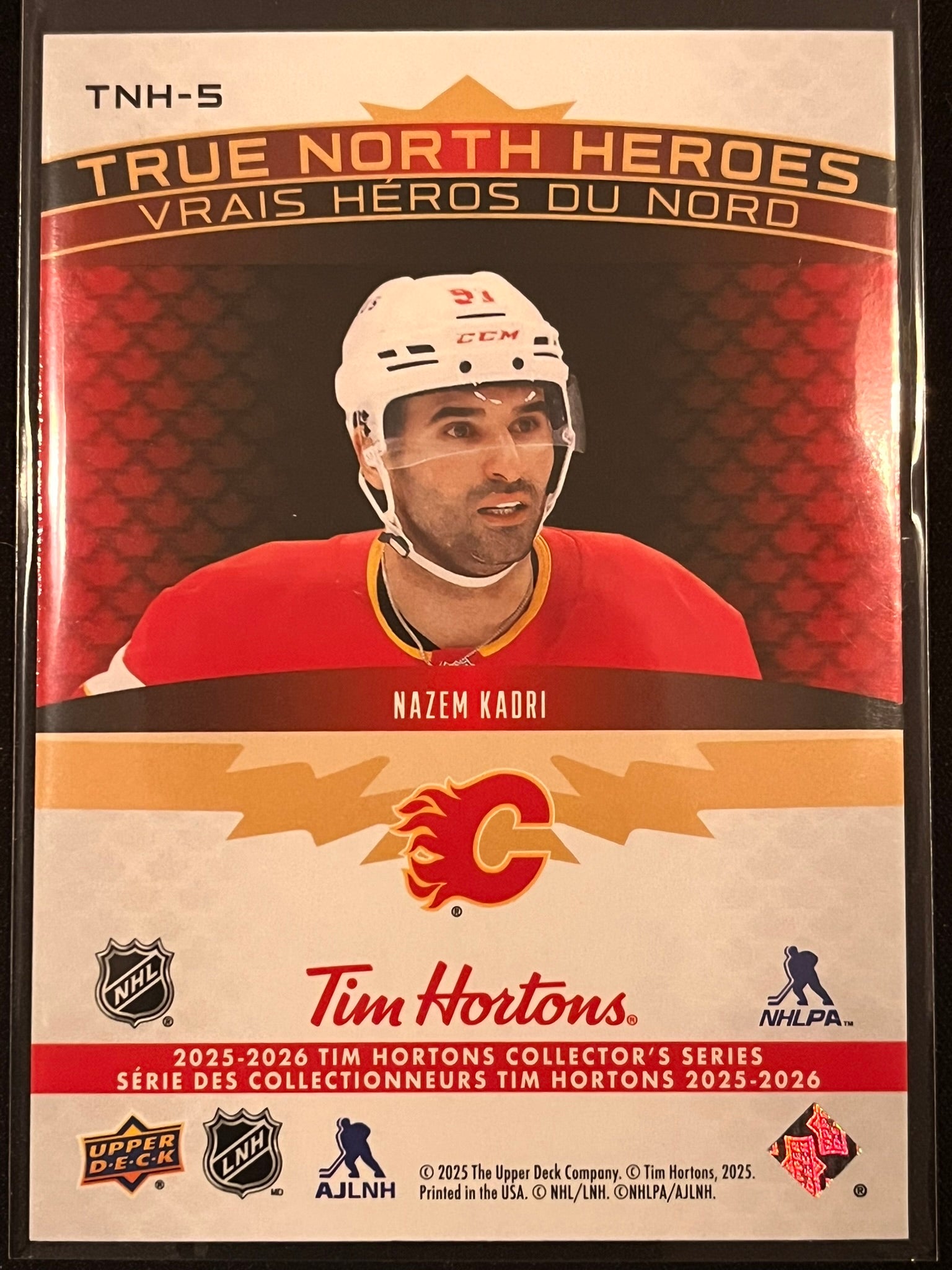 2025 - 2026 Tim Hortons Collector's Series #TNH-05 - Nazem Kadri