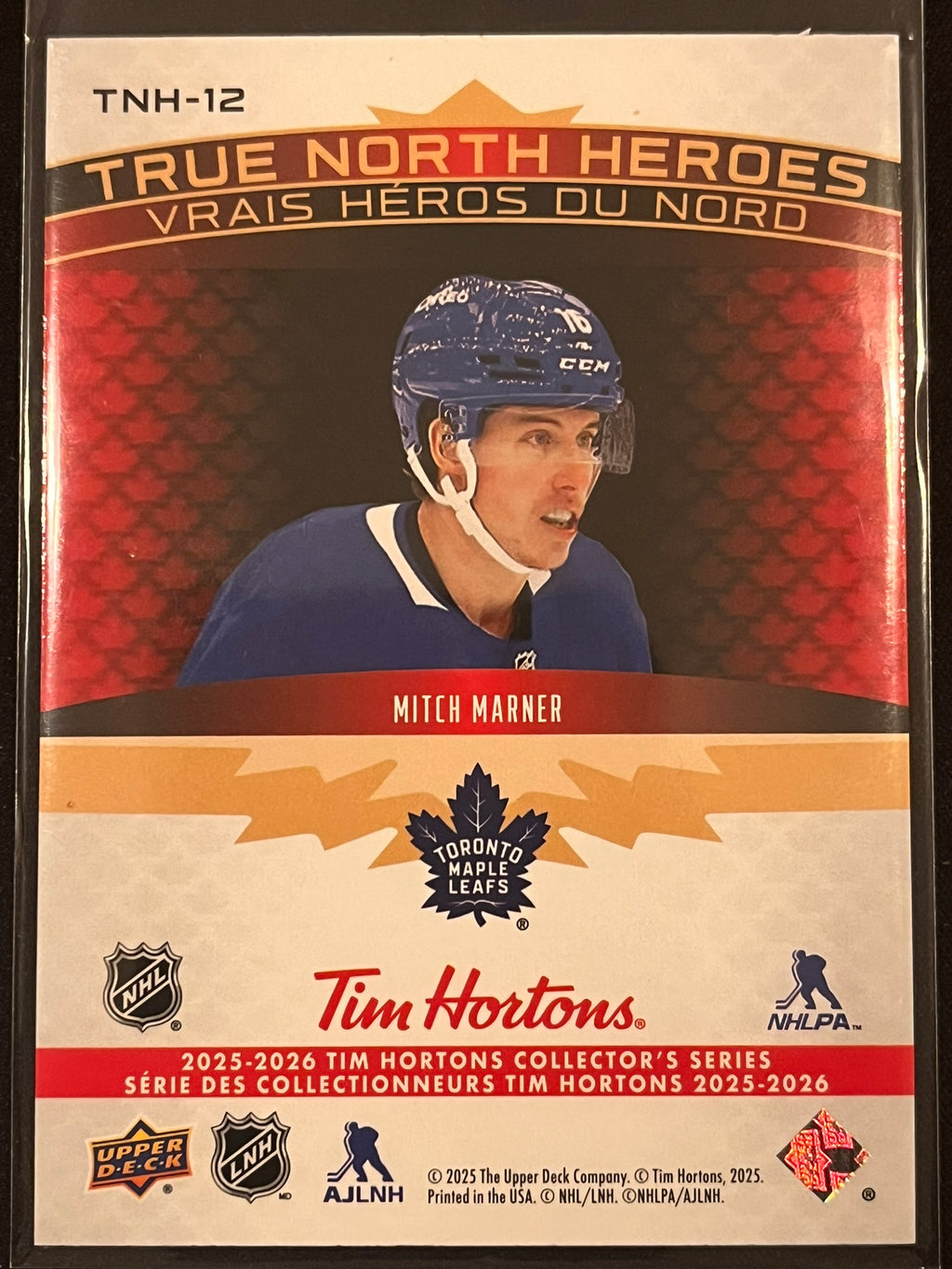 2025 - 2026 Tim Hortons Collector's Series #TNH-12 - Mitch Marner