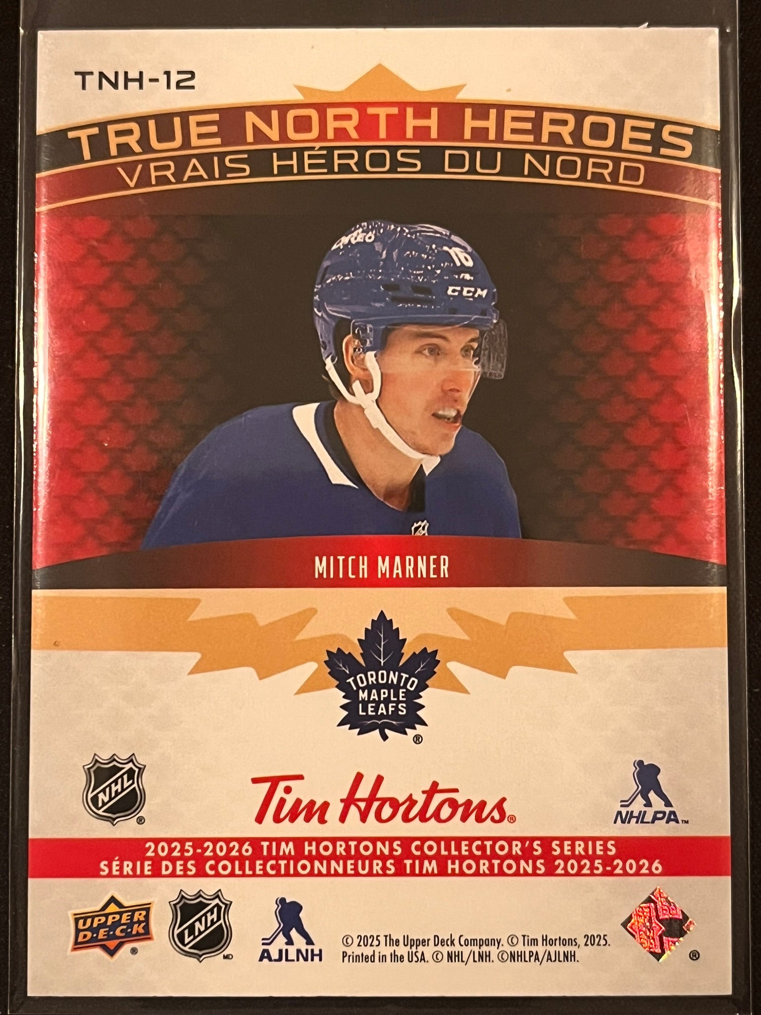 2025 - 2026 Tim Hortons Collector's Series #TNH-12 - Mitch Marner