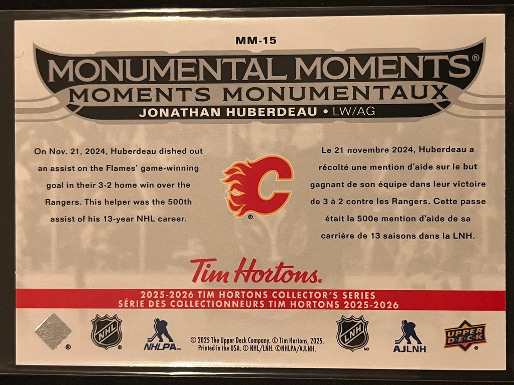 2025 - 2026 Tim Hortons Collector's Series #MM-15