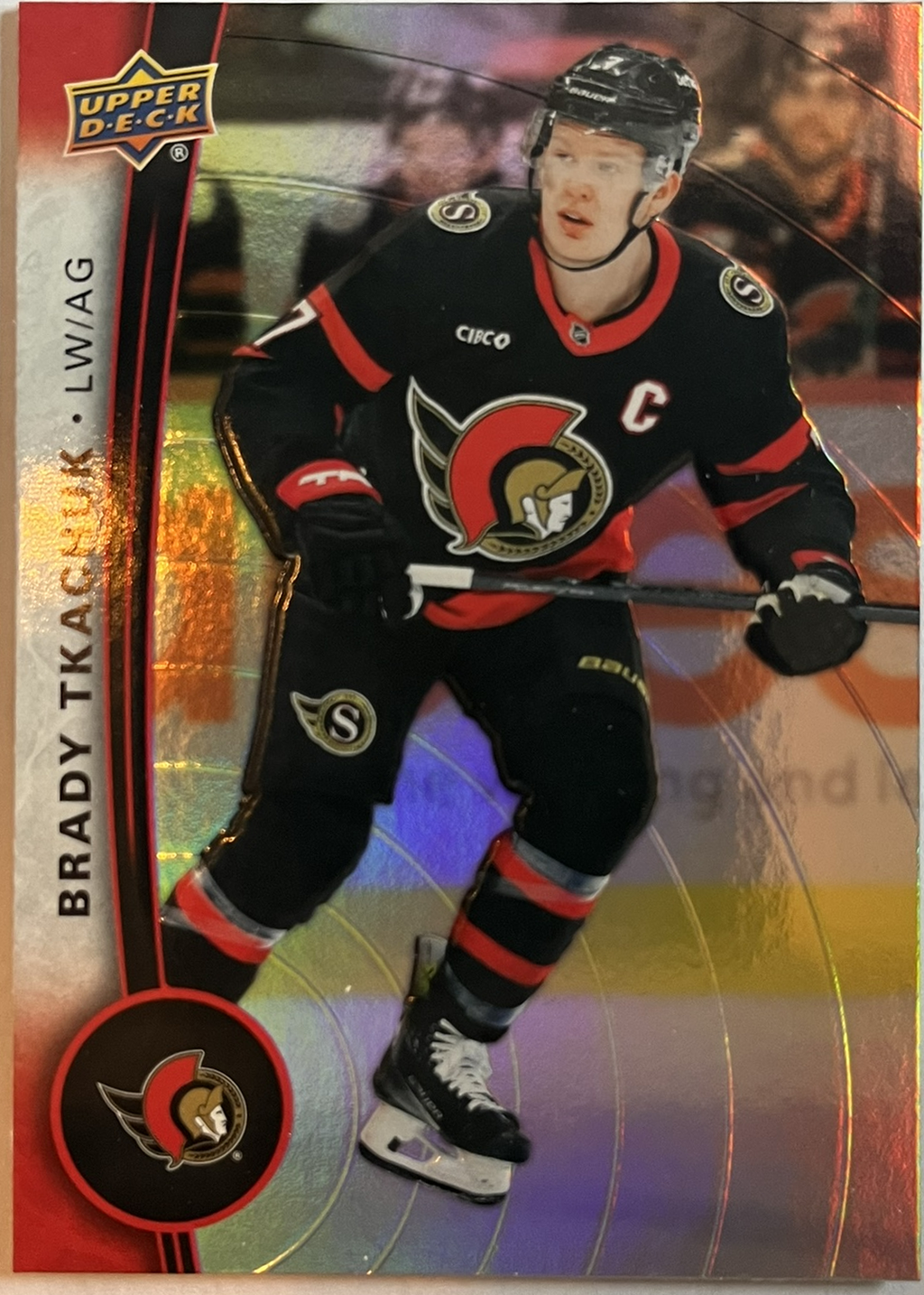 2025 - 2026 Tim Hortons Collector's Series Base #007 - Brady Tkachuk